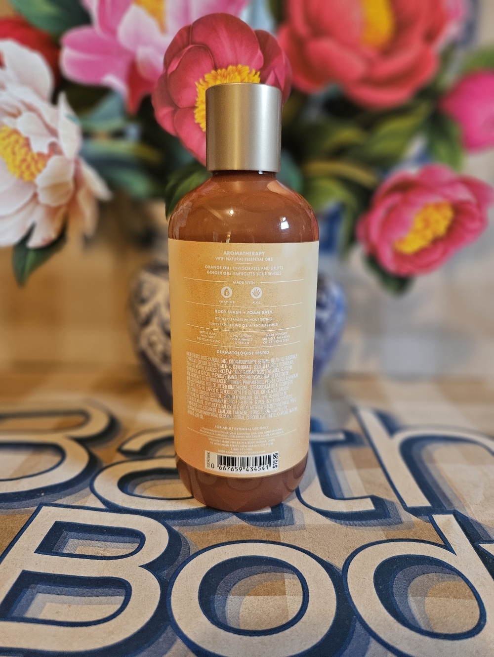 NWT Bath & Body Works Energy Orange & Ginger Bundle - Cream & Orange - Picture 4 of 12